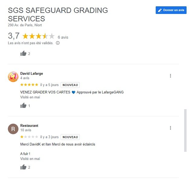 Avis SGS Safeguard