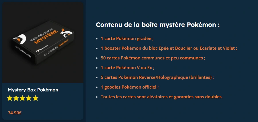 PokeGourou - Acheter des cartes Pokémon officielles