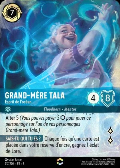 Grand-mère Tala, 217-204