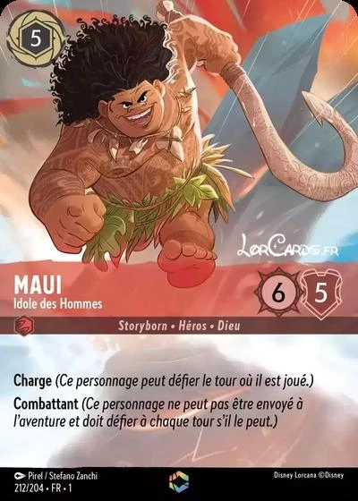 Maui, Idole des Hommes 212-204