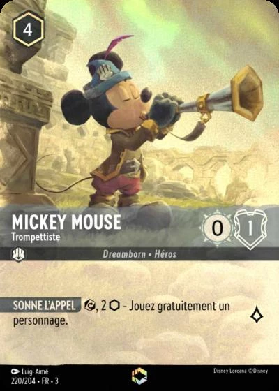 Mickey mouse, Trompettiste 220-204